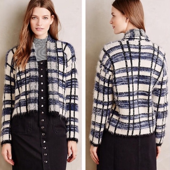 Anthropologie Sweaters - ANTHRO LA FEE VERTE Lg Cardigan WARM & FUZZY